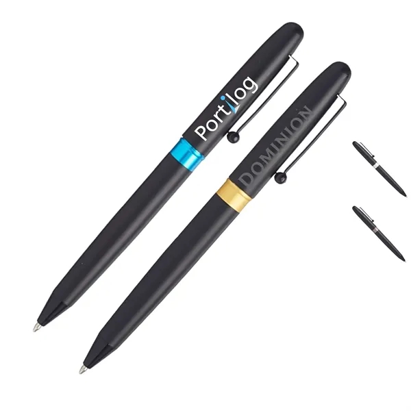 Sleek Metal Barrel Style Pens - Sleek Metal Barrel Style Pens - Image 4 of 4