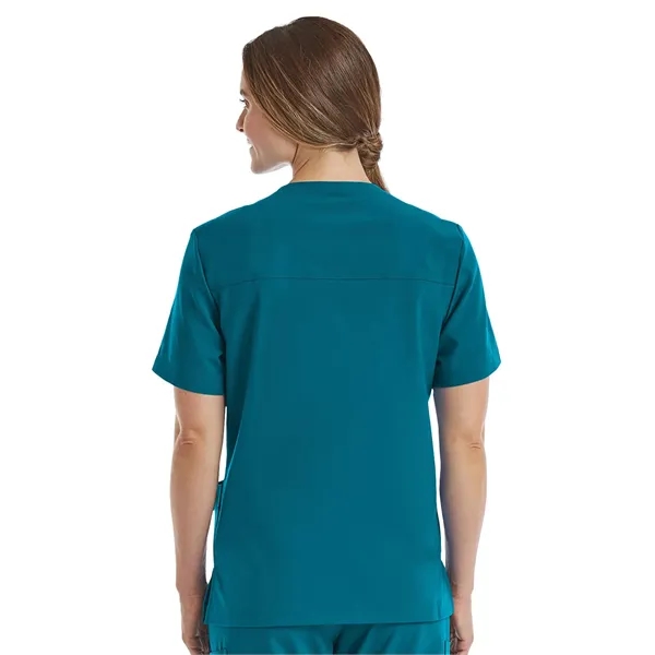ScrubJoy Fit-4-All - Unisex Three-Pocket V-Neck Top - ScrubJoy Fit-4-All - Unisex Three-Pocket V-Neck Top - Image 2 of 11