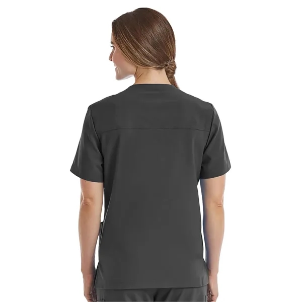 ScrubJoy Fit-4-All - Unisex Three-Pocket V-Neck Top - ScrubJoy Fit-4-All - Unisex Three-Pocket V-Neck Top - Image 6 of 11