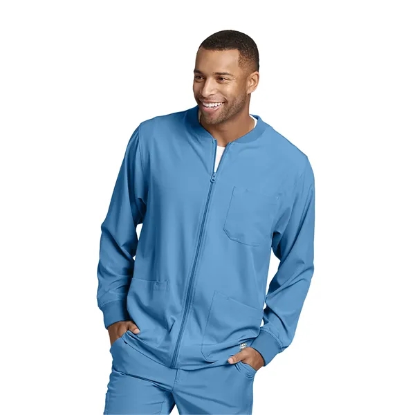 Skechers - Men's Three-Pocket Zip-Up Structure Warm-Up Sc... - Skechers - Men's Three-Pocket Zip-Up Structure Warm-Up Sc... - Image 5 of 31