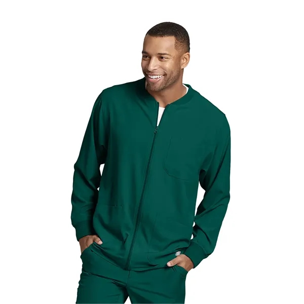 Skechers - Men's Three-Pocket Zip-Up Structure Warm-Up Sc... - Skechers - Men's Three-Pocket Zip-Up Structure Warm-Up Sc... - Image 11 of 31