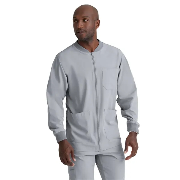 Skechers - Men's Three-Pocket Zip-Up Structure Warm-Up Sc... - Skechers - Men's Three-Pocket Zip-Up Structure Warm-Up Sc... - Image 13 of 31