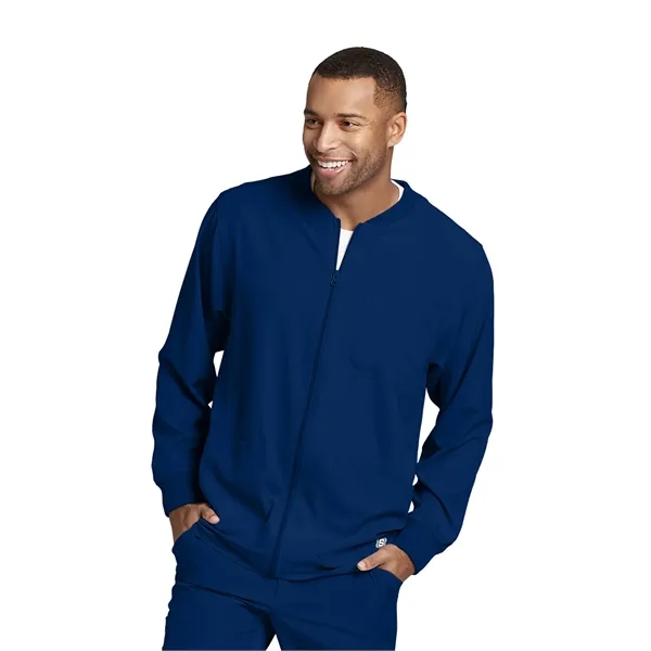 Skechers - Men's Three-Pocket Zip-Up Structure Warm-Up Sc... - Skechers - Men's Three-Pocket Zip-Up Structure Warm-Up Sc... - Image 15 of 31
