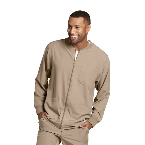 Skechers - Men's Three-Pocket Zip-Up Structure Warm-Up Sc... - Skechers - Men's Three-Pocket Zip-Up Structure Warm-Up Sc... - Image 19 of 31