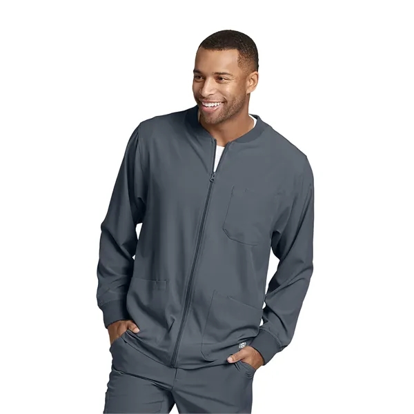 Skechers - Men's Three-Pocket Zip-Up Structure Warm-Up Sc... - Skechers - Men's Three-Pocket Zip-Up Structure Warm-Up Sc... - Image 23 of 31