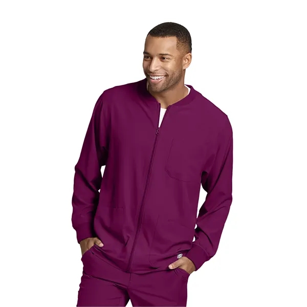 Skechers - Men's Three-Pocket Zip-Up Structure Warm-Up Sc... - Skechers - Men's Three-Pocket Zip-Up Structure Warm-Up Sc... - Image 31 of 31