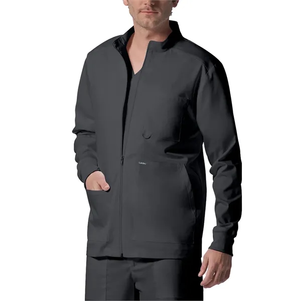 Landau - ProFlex - Men's Four-Pocket Mock Neck Zip-Front ... - Landau - ProFlex - Men's Four-Pocket Mock Neck Zip-Front ... - Image 5 of 21