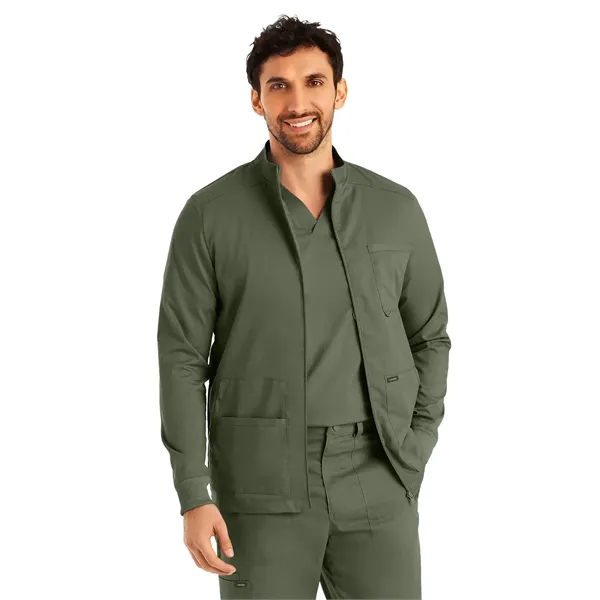 Landau - ProFlex - Men's Four-Pocket Mock Neck Zip-Front ... - Landau - ProFlex - Men's Four-Pocket Mock Neck Zip-Front ... - Image 9 of 21