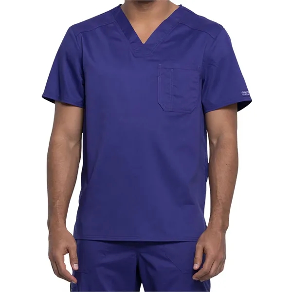 Cherokee - Workwear Revolution - Men's Tuckable V-Neck Top - Cherokee - Workwear Revolution - Men's Tuckable V-Neck Top - Image 9 of 31