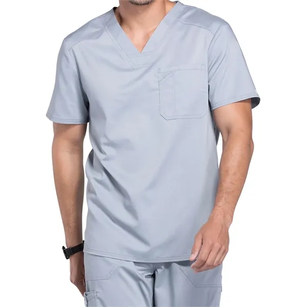 Cherokee - Workwear Revolution - Men's Tuckable V-Neck Top - Cherokee - Workwear Revolution - Men's Tuckable V-Neck Top - Image 11 of 31