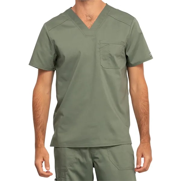 Cherokee - Workwear Revolution - Men's Tuckable V-Neck Top - Cherokee - Workwear Revolution - Men's Tuckable V-Neck Top - Image 19 of 31