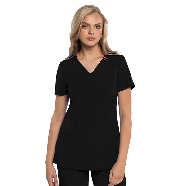 Med Couture - MC AMP - Women's 3-Pocket V-Neck Top - Med Couture - MC AMP - Women's 3-Pocket V-Neck Top - Image 3 of 29