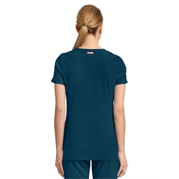 Med Couture - MC AMP - Women's 3-Pocket V-Neck Top - Med Couture - MC AMP - Women's 3-Pocket V-Neck Top - Image 4 of 29