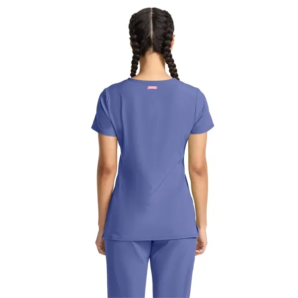 Med Couture - MC AMP - Women's 3-Pocket V-Neck Top - Med Couture - MC AMP - Women's 3-Pocket V-Neck Top - Image 6 of 29