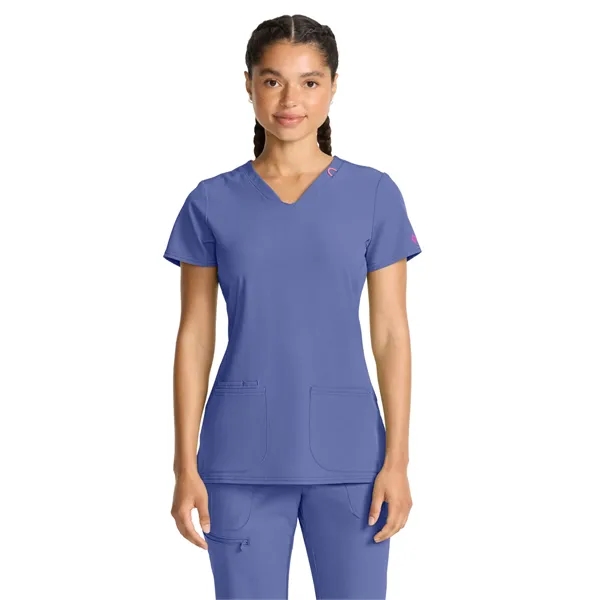 Med Couture - MC AMP - Women's 3-Pocket V-Neck Top - Med Couture - MC AMP - Women's 3-Pocket V-Neck Top - Image 7 of 29