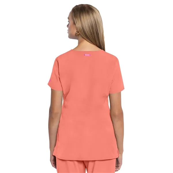 Med Couture - MC AMP - Women's 3-Pocket V-Neck Top - Med Couture - MC AMP - Women's 3-Pocket V-Neck Top - Image 8 of 29