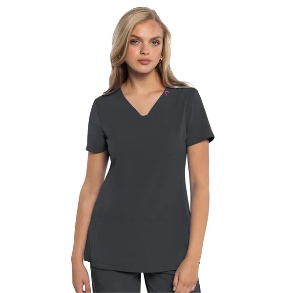 Med Couture - MC AMP - Women's 3-Pocket V-Neck Top - Med Couture - MC AMP - Women's 3-Pocket V-Neck Top - Image 17 of 29