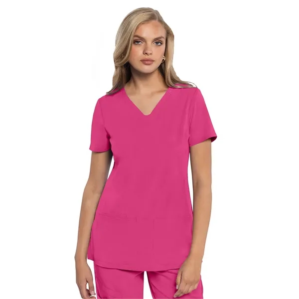Med Couture - MC AMP - Women's 3-Pocket V-Neck Top - Med Couture - MC AMP - Women's 3-Pocket V-Neck Top - Image 19 of 29