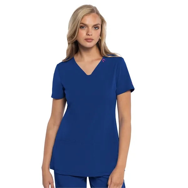 Med Couture - MC AMP - Women's 3-Pocket V-Neck Top - Med Couture - MC AMP - Women's 3-Pocket V-Neck Top - Image 21 of 29