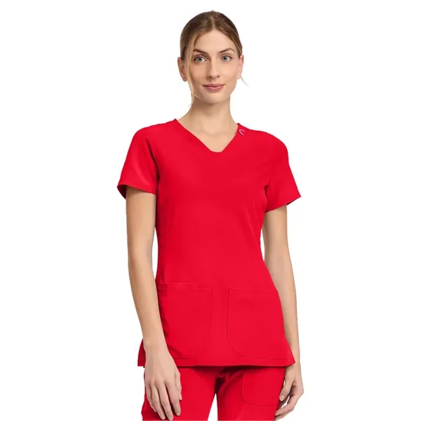Med Couture - MC AMP - Women's 3-Pocket V-Neck Top - Med Couture - MC AMP - Women's 3-Pocket V-Neck Top - Image 23 of 29