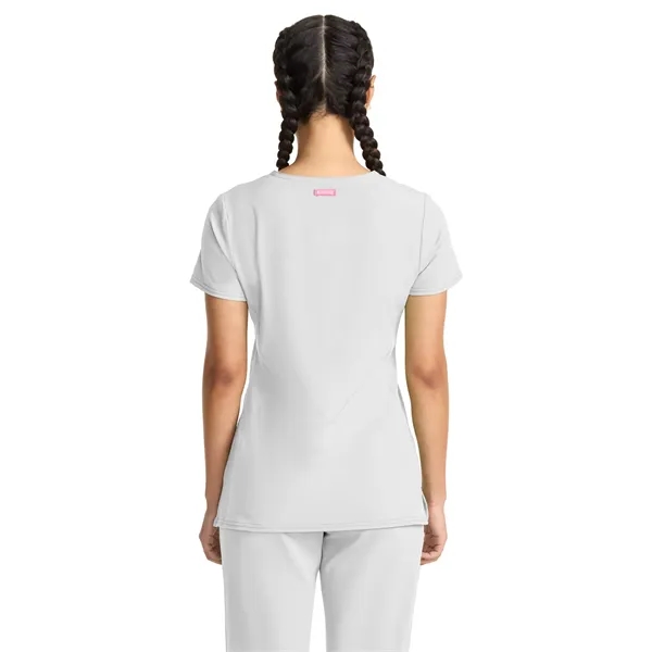 Med Couture - MC AMP - Women's 3-Pocket V-Neck Top - Med Couture - MC AMP - Women's 3-Pocket V-Neck Top - Image 26 of 29