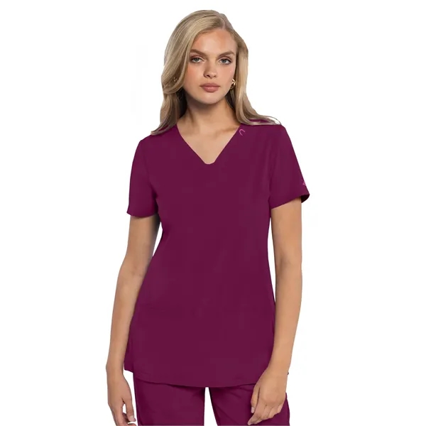 Med Couture - MC AMP - Women's 3-Pocket V-Neck Top - Med Couture - MC AMP - Women's 3-Pocket V-Neck Top - Image 29 of 29