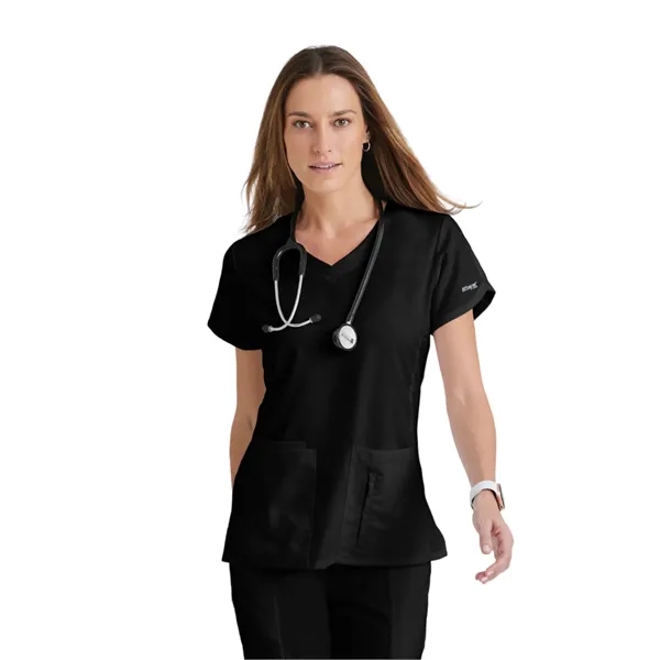Grey's Anatomy Classic - Women's Four-Pocket V-Neck Cora ... - Grey's Anatomy Classic - Women's Four-Pocket V-Neck Cora ... - Image 3 of 17