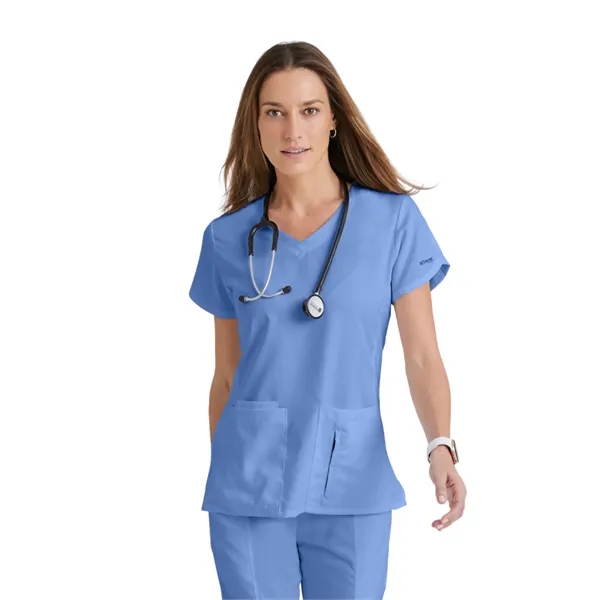 Grey's Anatomy Classic - Women's Four-Pocket V-Neck Cora ... - Grey's Anatomy Classic - Women's Four-Pocket V-Neck Cora ... - Image 5 of 17