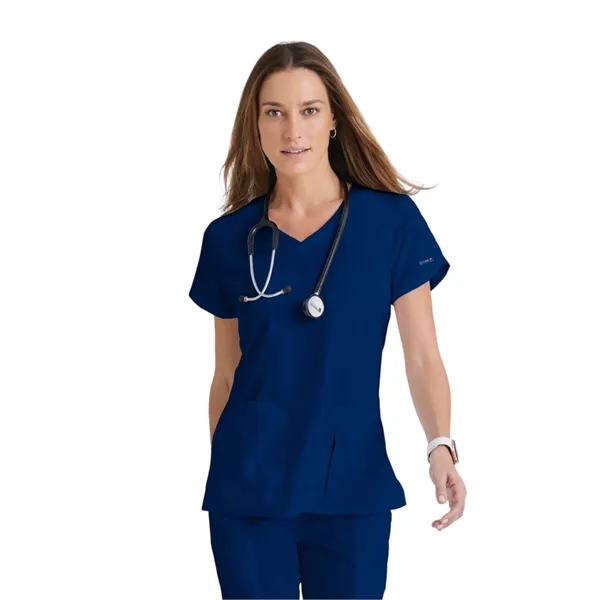 Grey's Anatomy Classic - Women's Four-Pocket V-Neck Cora ... - Grey's Anatomy Classic - Women's Four-Pocket V-Neck Cora ... - Image 9 of 17