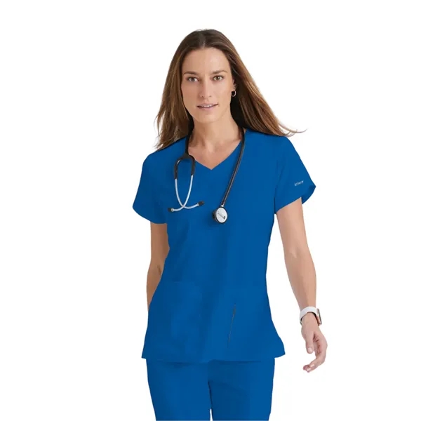 Grey's Anatomy Classic - Women's Four-Pocket V-Neck Cora ... - Grey's Anatomy Classic - Women's Four-Pocket V-Neck Cora ... - Image 11 of 17