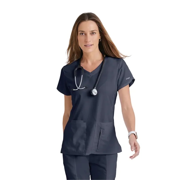 Grey's Anatomy Classic - Women's Four-Pocket V-Neck Cora ... - Grey's Anatomy Classic - Women's Four-Pocket V-Neck Cora ... - Image 13 of 17