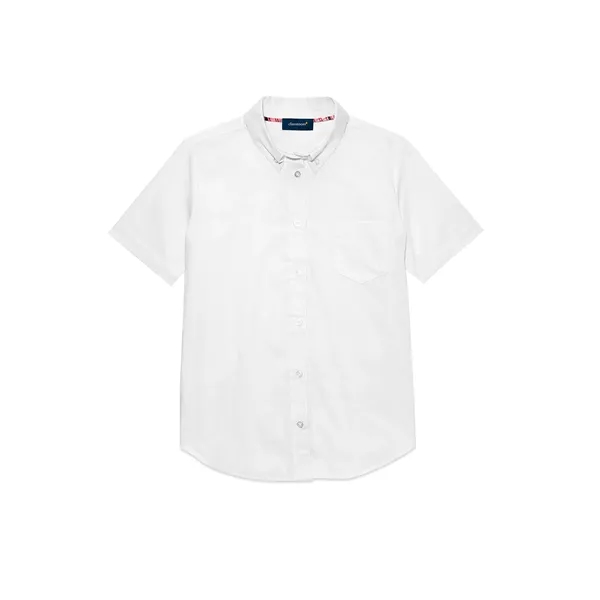Classroom Uniforms - Junior Girls' Short Sleeve Oxford Shirt - Classroom Uniforms - Junior Girls' Short Sleeve Oxford Shirt - Image 1 of 1