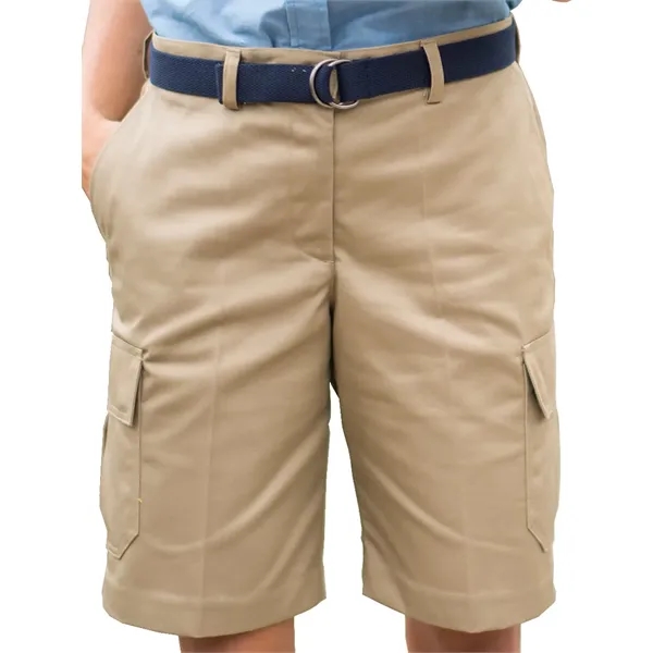 Edwards Bottoms - Women's Utility Chino Cargo Shorts - Edwards Bottoms - Women's Utility Chino Cargo Shorts - Image 7 of 7