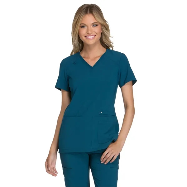 Cherokee - iFlex - Women's 2 Pocket V-Neck Knit Side Pane... - Cherokee - iFlex - Women's 2 Pocket V-Neck Knit Side Pane... - Image 4 of 35