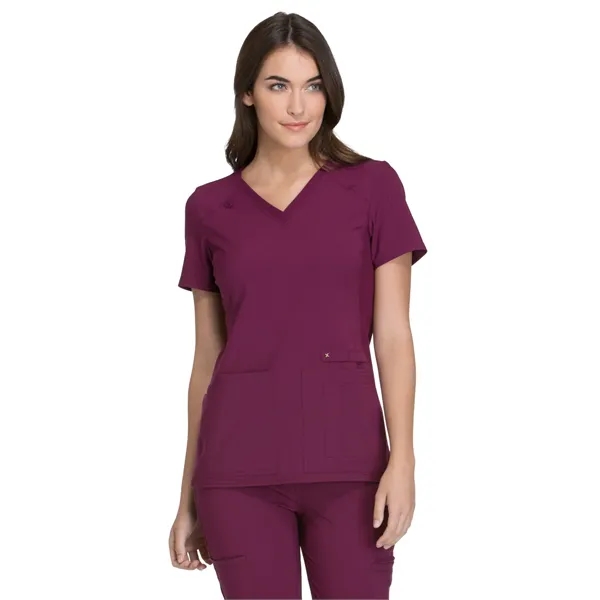 Cherokee - iFlex - Women's 2 Pocket V-Neck Knit Side Pane... - Cherokee - iFlex - Women's 2 Pocket V-Neck Knit Side Pane... - Image 31 of 35