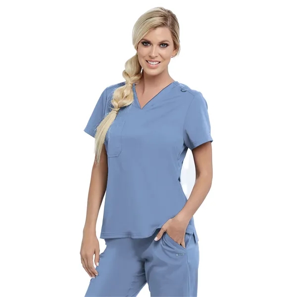 Grey's Anatomy Spandex Stretch - Women's One-Pocket Bree ... - Grey's Anatomy Spandex Stretch - Women's One-Pocket Bree ... - Image 5 of 27