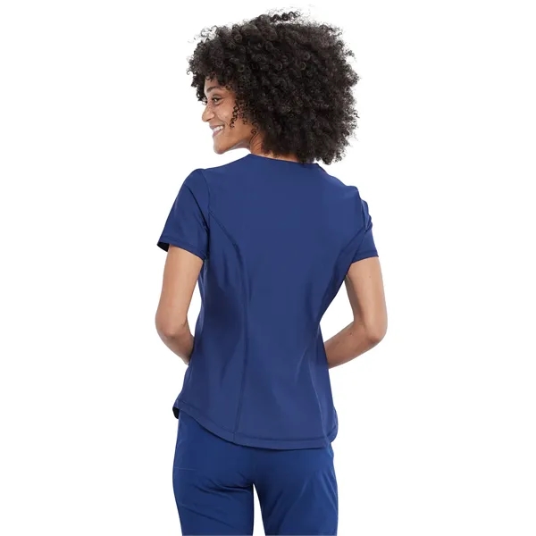 Cherokee - Form - Women's Knit Mesh Neckline Tuckable V-N... - Cherokee - Form - Women's Knit Mesh Neckline Tuckable V-N... - Image 7 of 14