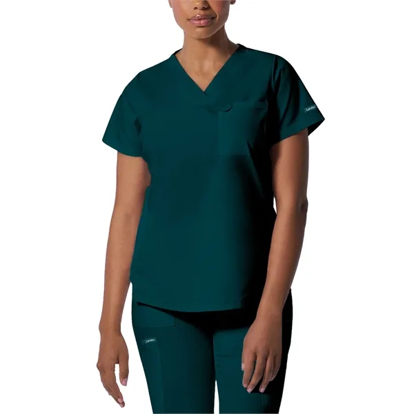 Landau - ProFlex - Women's Two-Pocket Back Princess Seame... - Landau - ProFlex - Women's Two-Pocket Back Princess Seame... - Image 3 of 24
