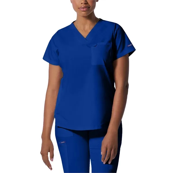 Landau - ProFlex - Women's Two-Pocket Back Princess Seame... - Landau - ProFlex - Women's Two-Pocket Back Princess Seame... - Image 7 of 24