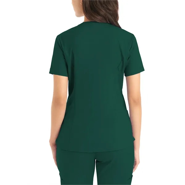 Landau - ProFlex - Women's Two-Pocket Back Princess Seame... - Landau - ProFlex - Women's Two-Pocket Back Princess Seame... - Image 10 of 24