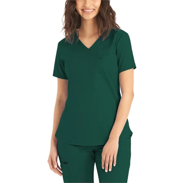 Landau - ProFlex - Women's Two-Pocket Back Princess Seame... - Landau - ProFlex - Women's Two-Pocket Back Princess Seame... - Image 11 of 24