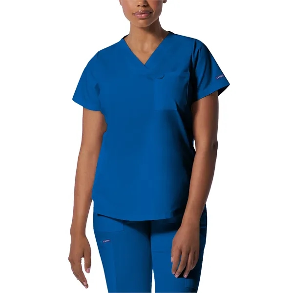 Landau - ProFlex - Women's Two-Pocket Back Princess Seame... - Landau - ProFlex - Women's Two-Pocket Back Princess Seame... - Image 15 of 24