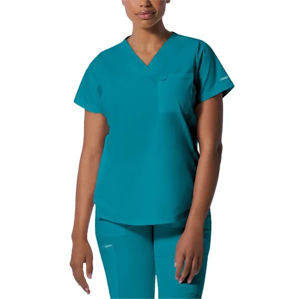 Landau - ProFlex - Women's Two-Pocket Back Princess Seame... - Landau - ProFlex - Women's Two-Pocket Back Princess Seame... - Image 17 of 24