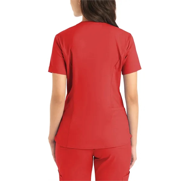 Landau - ProFlex - Women's Two-Pocket Back Princess Seame... - Landau - ProFlex - Women's Two-Pocket Back Princess Seame... - Image 20 of 24