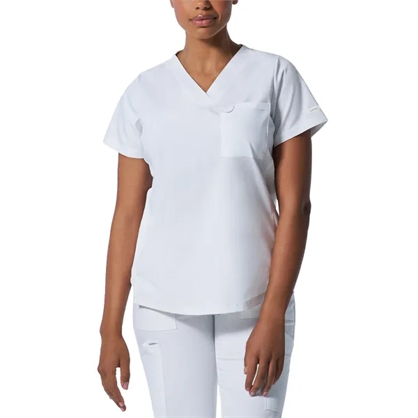 Landau - ProFlex - Women's Two-Pocket Back Princess Seame... - Landau - ProFlex - Women's Two-Pocket Back Princess Seame... - Image 23 of 24