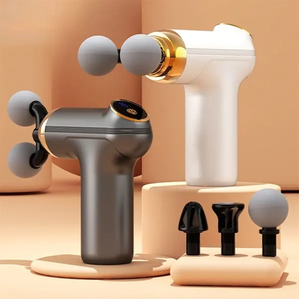 Portable Mini Double Heads Massage Gun - Portable Mini Double Heads Massage Gun - Image 4 of 6