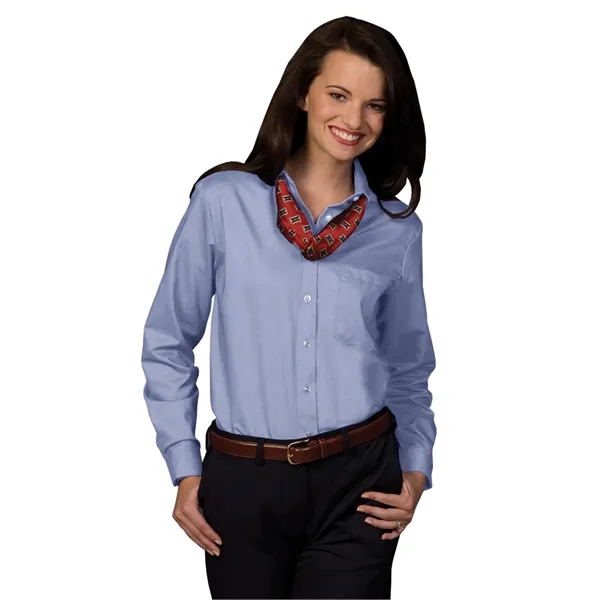 Edwards - Oxford - Women's Easy Care Top - Edwards - Oxford - Women's Easy Care Top - Image 3 of 12
