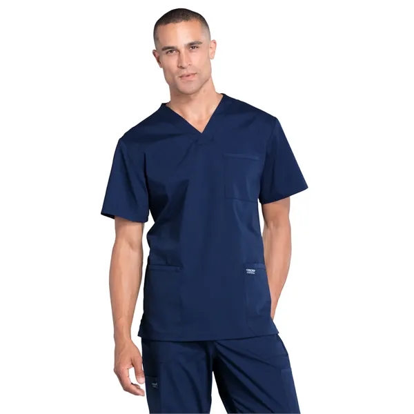 Cherokee - Workwear Professionals - Men's V-Neck Top - Cherokee - Workwear Professionals - Men's V-Neck Top - Image 13 of 27