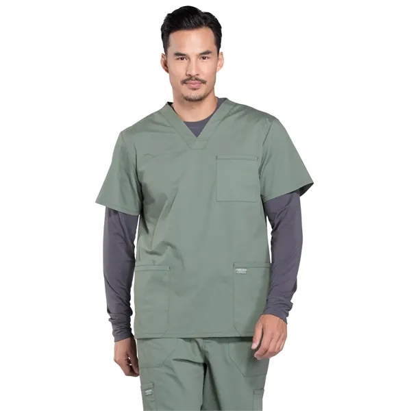 Cherokee - Workwear Professionals - Men's V-Neck Top - Cherokee - Workwear Professionals - Men's V-Neck Top - Image 15 of 27