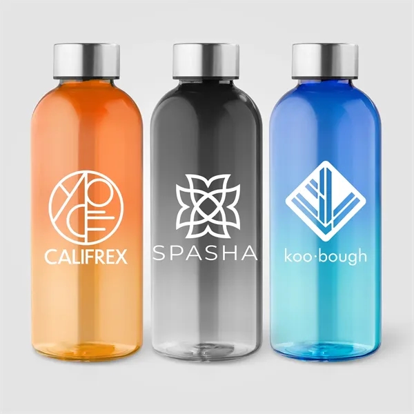 Skye rPET Ombre Twist Cap Water Bottle - 17 oz.